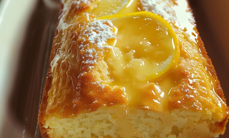 Moist Lemon Drizzle Cake – A Perfectly Sweet and Tangy Treat