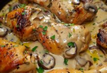 Garlic Butter Mushroom Chicken – A Rich and Flavorful Comfort Dish