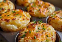 Mini Cheesy Potato Muffins – A Perfect Comfort Food Snack