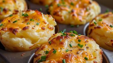 Mini Cheesy Potato Muffins – A Perfect Comfort Food Snack