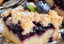 Blueberry Crumble Cake – A Sweet and Tangy Dessert Treat